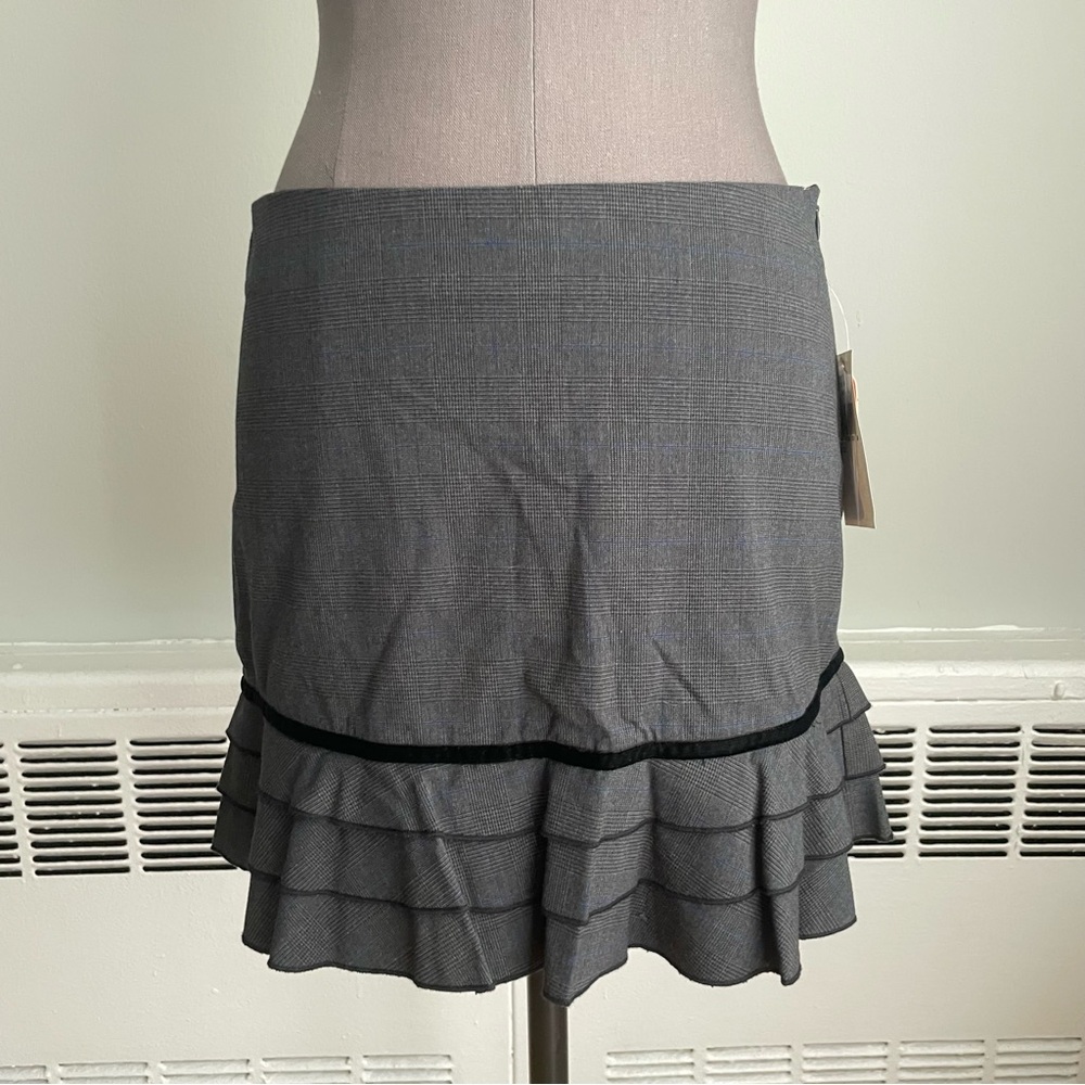 🔴 Speechless mini skirt with ruffled hem
